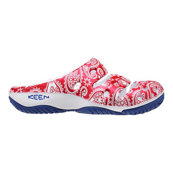 New Arrivals Keen Women's Yogui Arts X Thc Red Paisley