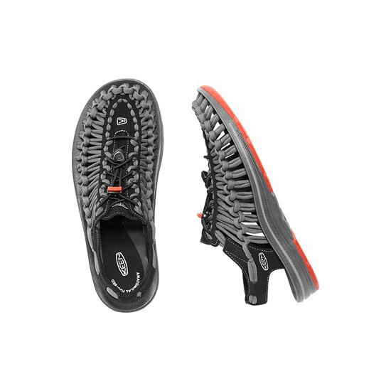 New Arrivals Keen Men's Uneek Flat Cord Black