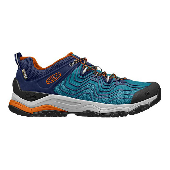 New Arrivals Keen Men's Aphlex Waterproof Dress Blue