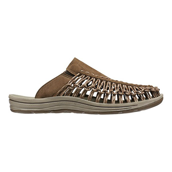 New Arrivals Keen Men's Uneek Slide Dark Earth
