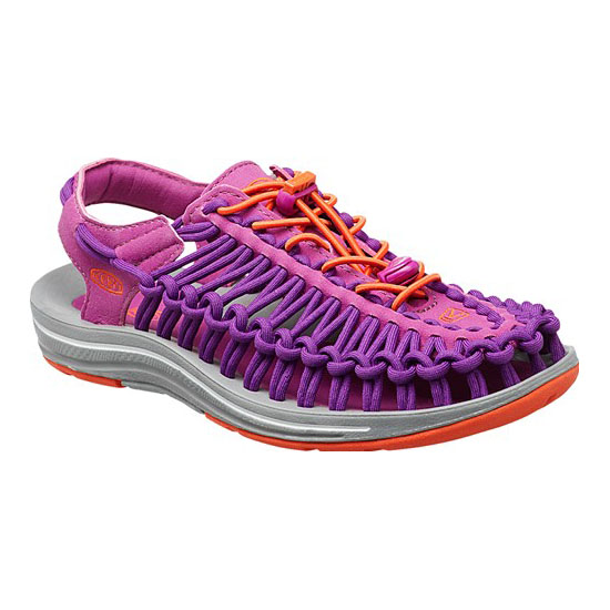 New Arrivals Keen Women's Uneek Round Cord Purple Wine