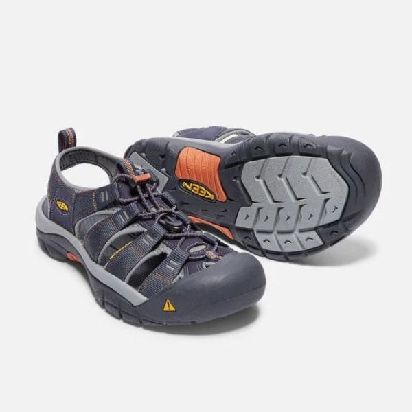 Keen Outlet Men's Newport H2-INDIA INK/RUST