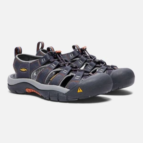 Keen Outlet Men's Newport H2-INDIA INK/RUST - Click Image to Close