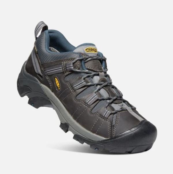 Keen Outlet Men's Targhee II Waterproof-Gargoyle/Midnight Navy - Click Image to Close