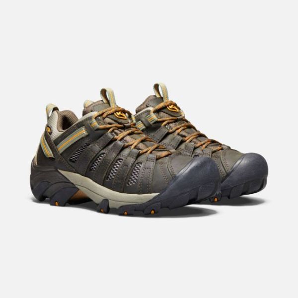 Keen Outlet Men's Voyageur-Black Olive/Inca Gold