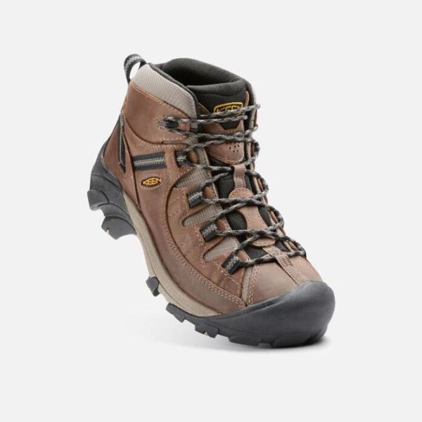Keen Outlet Men's Targhee II Waterproof Mid-Shitake/Brindle - Click Image to Close