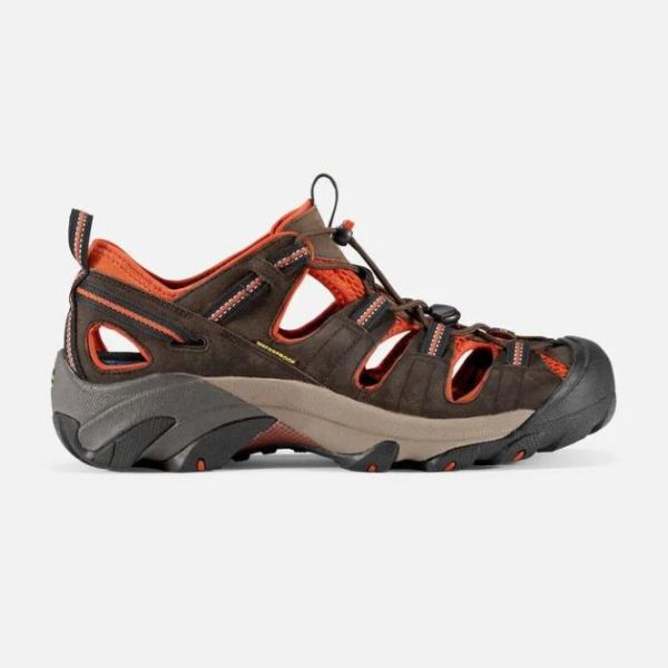 Keen Outlet Men's Arroyo II-Black Olive/Bombay Brown - Click Image to Close