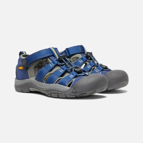 Keen Outlet Big Kids' Newport H2-Blue Depths/Gargoyle