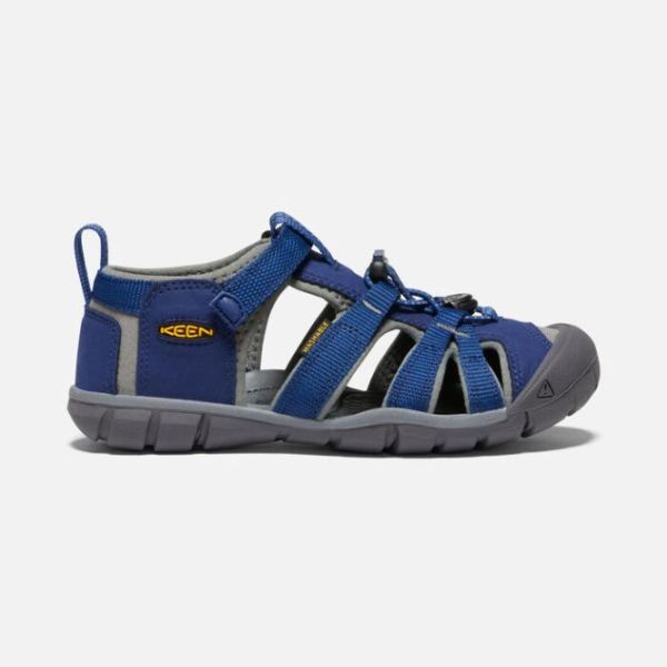 Keen Outlet Big Kids' Seacamp II CNX-BLUE DEPTHS/GARGOYLE - Click Image to Close