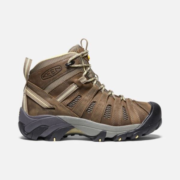 Keen Outlet Women's Voyageur Mid-Brindle/Custard - Click Image to Close