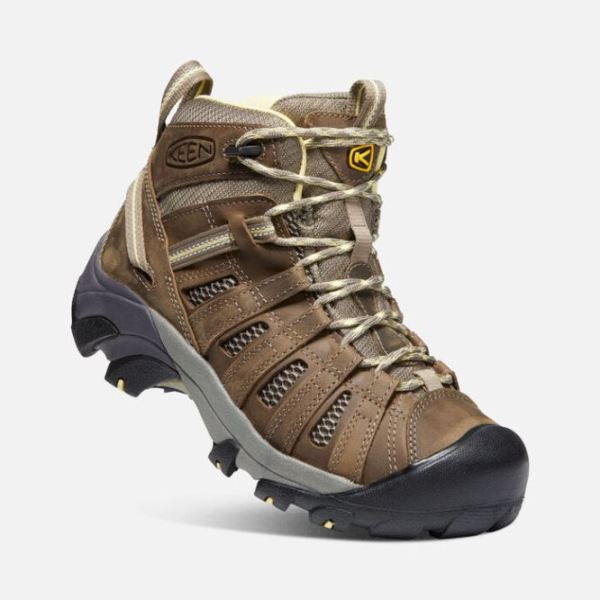 Keen Outlet Women's Voyageur Mid-Brindle/Custard - Click Image to Close