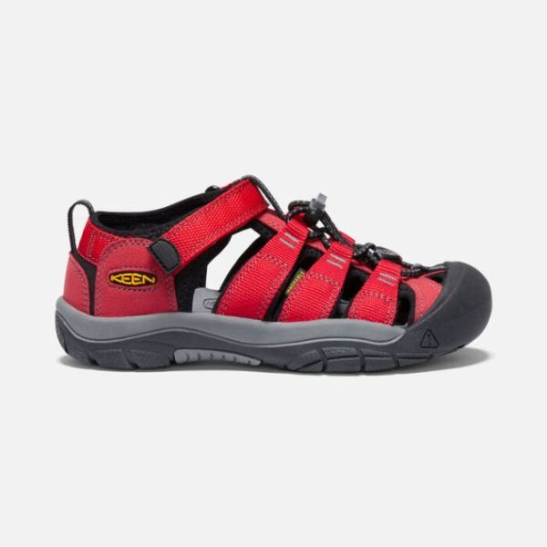 Keen Outlet Big Kids' Newport H2-Ribbon Red/Gargoyle - Click Image to Close