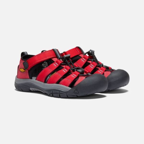 Keen Outlet Big Kids' Newport H2-Ribbon Red/Gargoyle - Click Image to Close