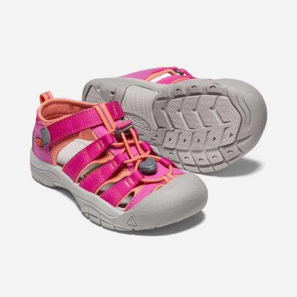 Keen Outlet Big Kids' Newport H2-Verry Berry/Fusion Coral