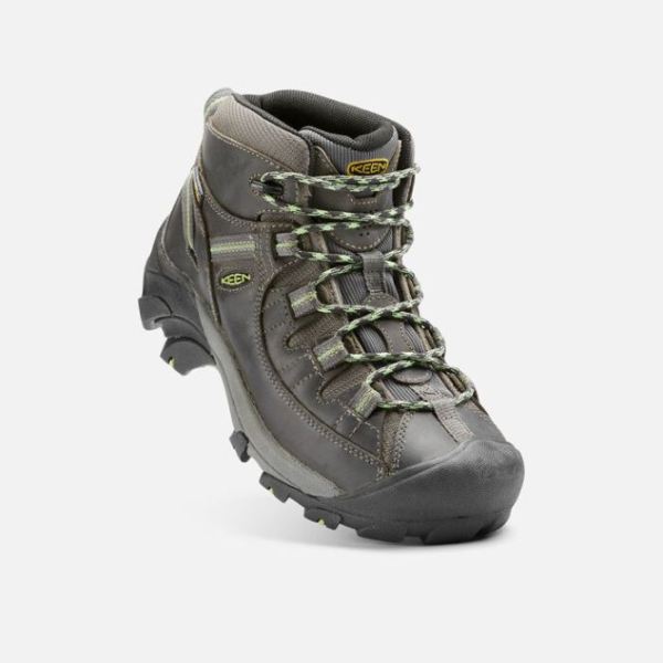 Keen Outlet Women's Targhee II Waterproof Mid-Raven/Opaline - Click Image to Close