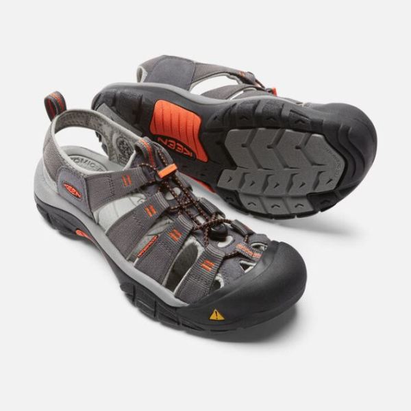 Keen Outlet Men's Newport H2-MAGNET/NASTURTIUM - Click Image to Close