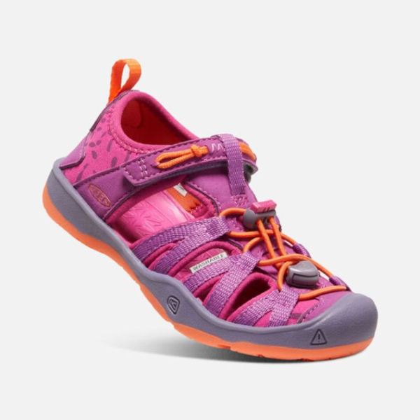 Keen Outlet Little Kids' Moxie Sandal-Purple Wine/Nasturtium - Click Image to Close