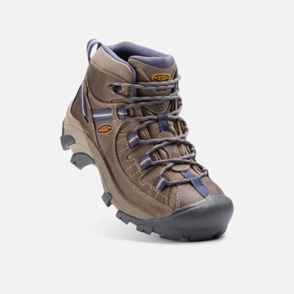 Keen Outlet Women's Targhee II Waterproof Mid-Goat/Crown Blue - Click Image to Close