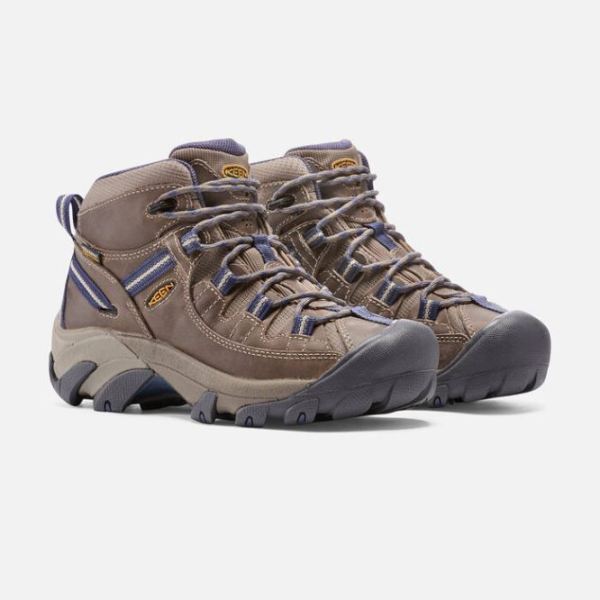 Keen Outlet Women's Targhee II Waterproof Mid-Goat/Crown Blue - Click Image to Close