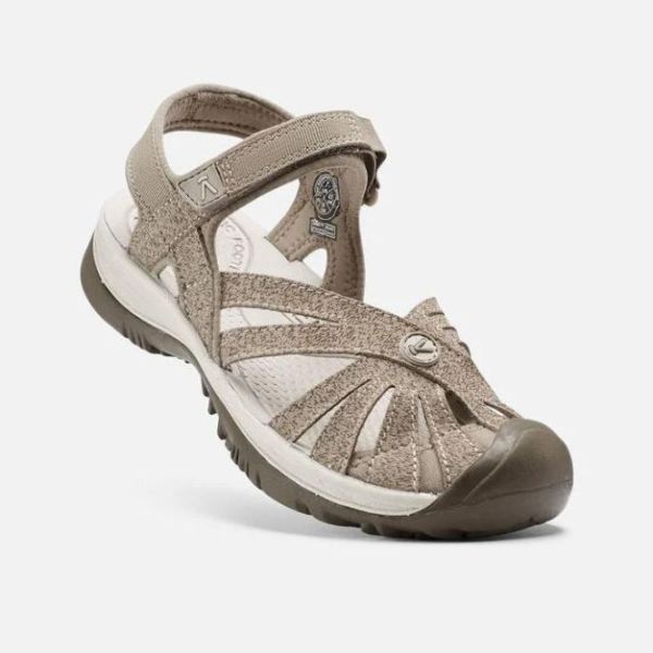 Keen Outlet Women's Rose Sandal-BRINDLE/SHITAKE - Click Image to Close