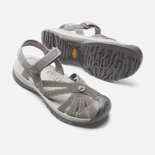 Keen Outlet Women's Rose Sandal-GARGOYLE/RAVEN