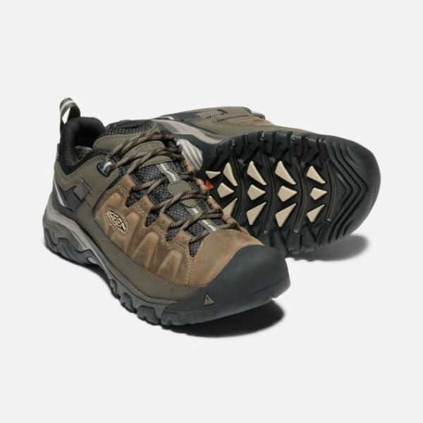 Keen Outlet Men's Targhee III Waterproof-BUNGEE CORD/BLACK - Click Image to Close