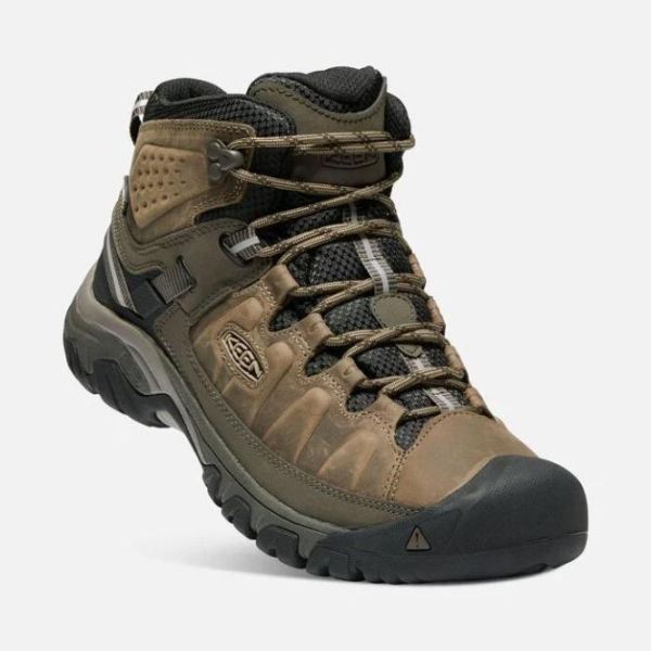 Keen Outlet Men's Targhee III Waterproof Mid-BUNGEE CORD/BLACK - Click Image to Close