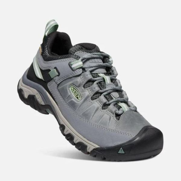 Keen Outlet Women's Targhee III Waterproof-BLEACHER/DUCK GREEN - Click Image to Close