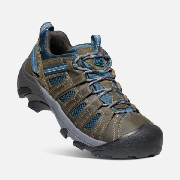 Keen Outlet Men's Voyageur-ALCATRAZ/LEGION BLUE - Click Image to Close