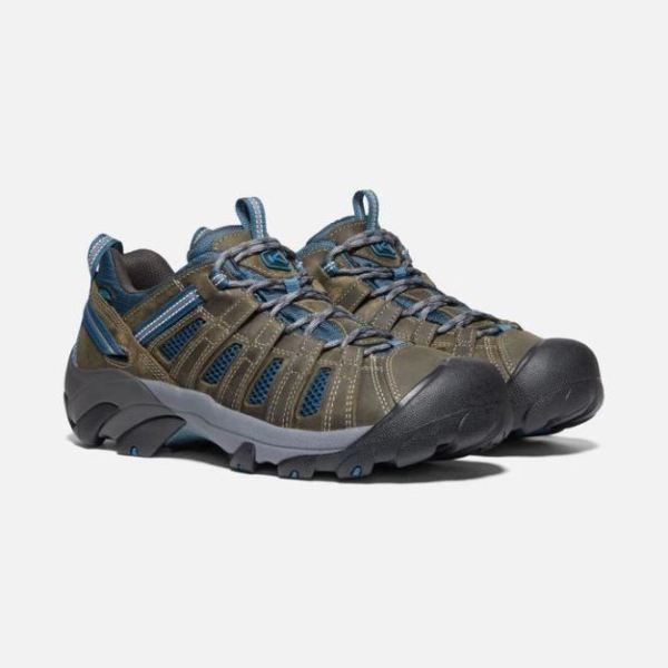 Keen Outlet Men's Voyageur-ALCATRAZ/LEGION BLUE