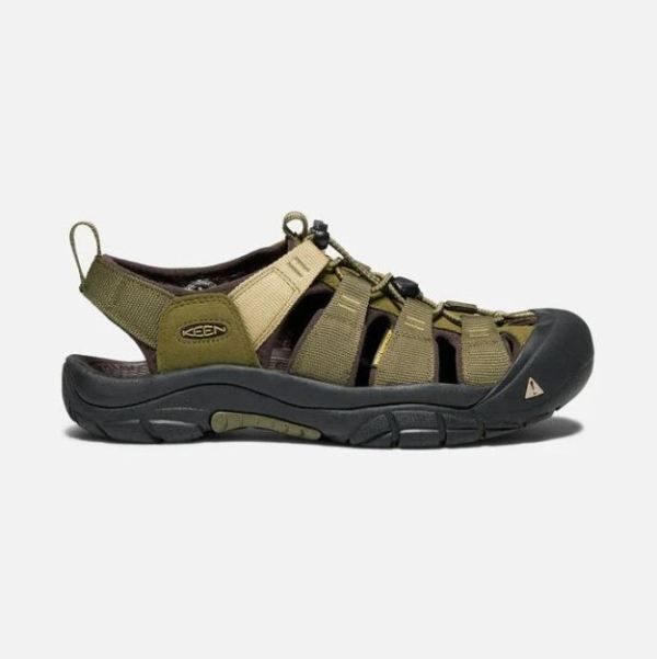 Keen Outlet Men's Newport Hydro-DARK OLIVE/ANTIQUE BRONZE