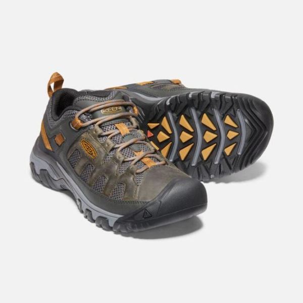 Keen Outlet Men's Targhee Vent-RAVEN/BRONZE BROWN - Click Image to Close