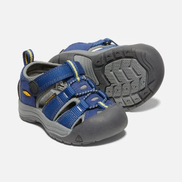 Keen Outlet Toddlers' Newport H2-Blue Depths/Gargoyle