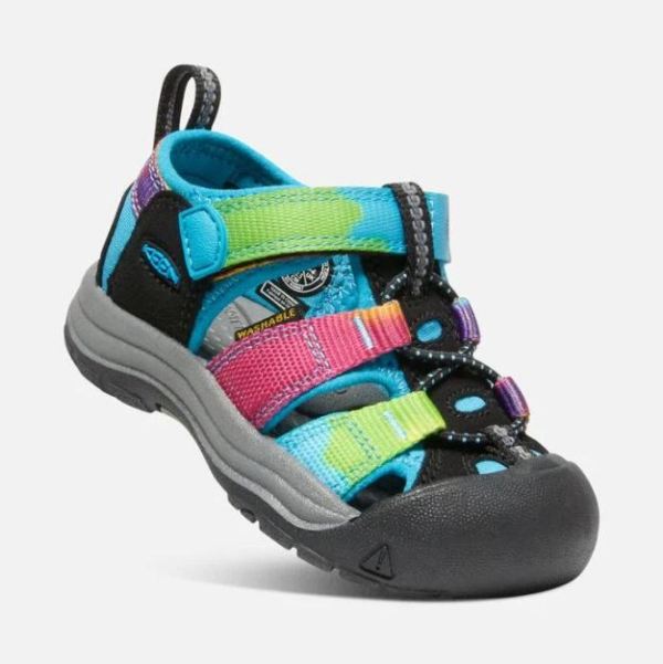 Keen Outlet Toddlers' Newport H2-Rainbow Tie Dye