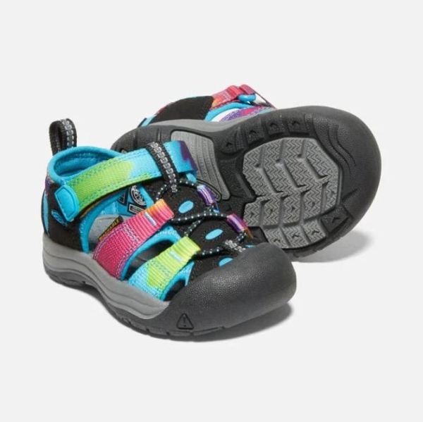 Keen Outlet Toddlers' Newport H2-Rainbow Tie Dye - Click Image to Close