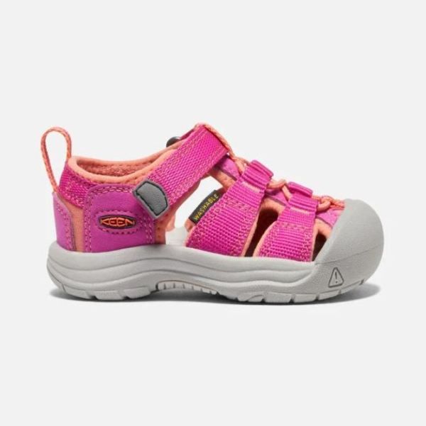 Keen Outlet Toddlers' Newport H2-Very Berry/Fusion Coral