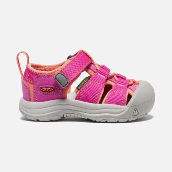 Keen Outlet Toddlers' Newport H2-Very Berry/Fusion Coral - Click Image to Close