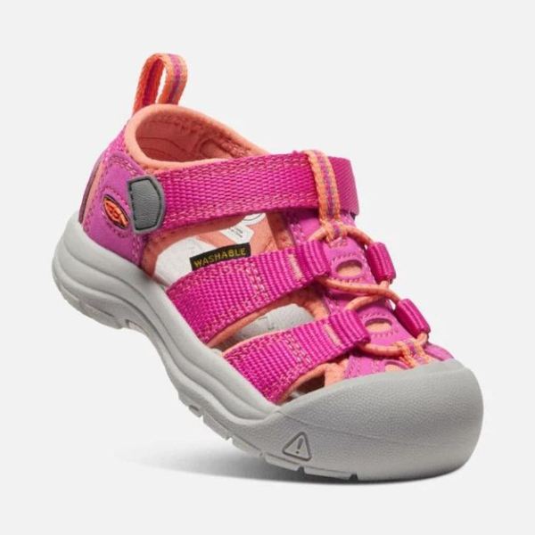 Keen Outlet Toddlers' Newport H2-Very Berry/Fusion Coral