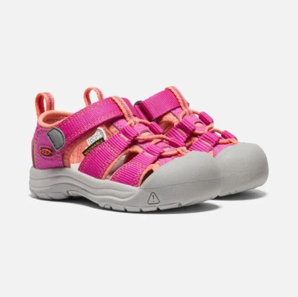 Keen Outlet Toddlers' Newport H2-Very Berry/Fusion Coral