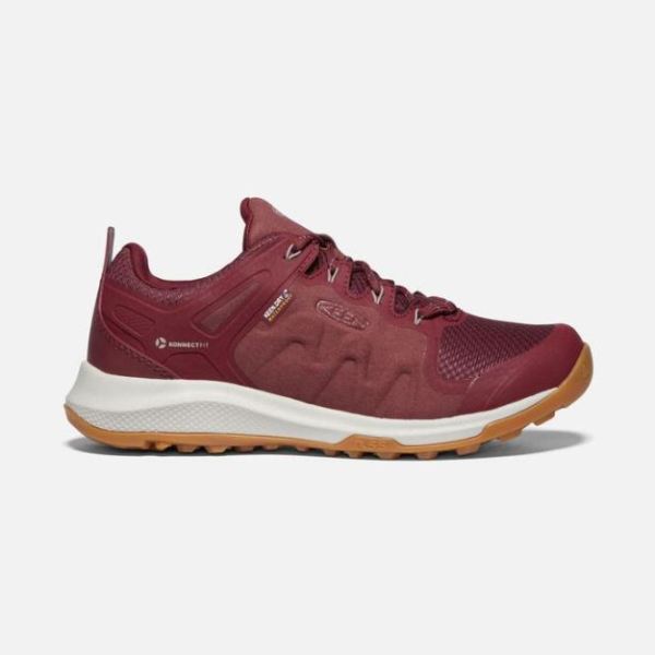 Keen Outlet Women's Explore Waterproof-TAWNY PORT/SATELLITE - Click Image to Close