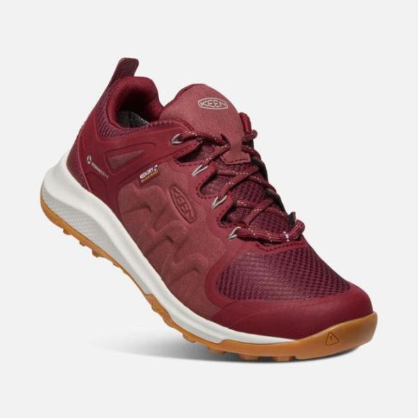 Keen Outlet Women's Explore Waterproof-TAWNY PORT/SATELLITE - Click Image to Close