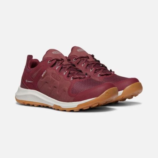 Keen Outlet Women's Explore Waterproof-TAWNY PORT/SATELLITE