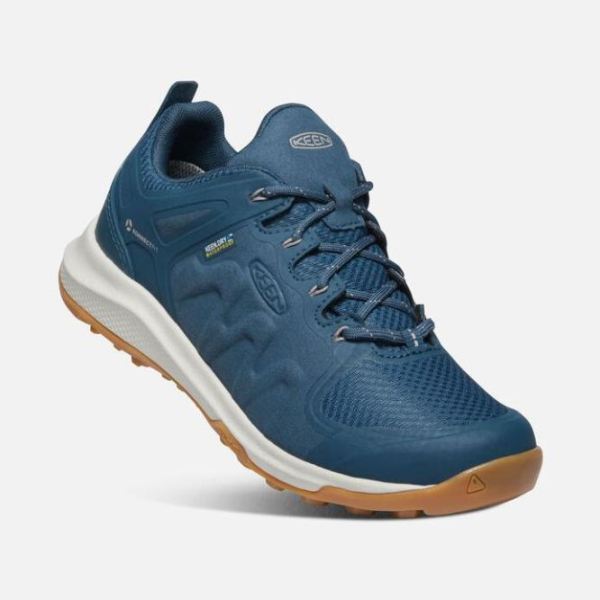 Keen Outlet Women's Explore Waterproof-MAJOLICA BLUE/SATELLITE