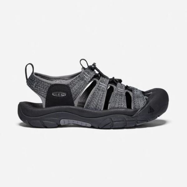 Keen Outlet Men's Newport H2-Black/Steel Grey