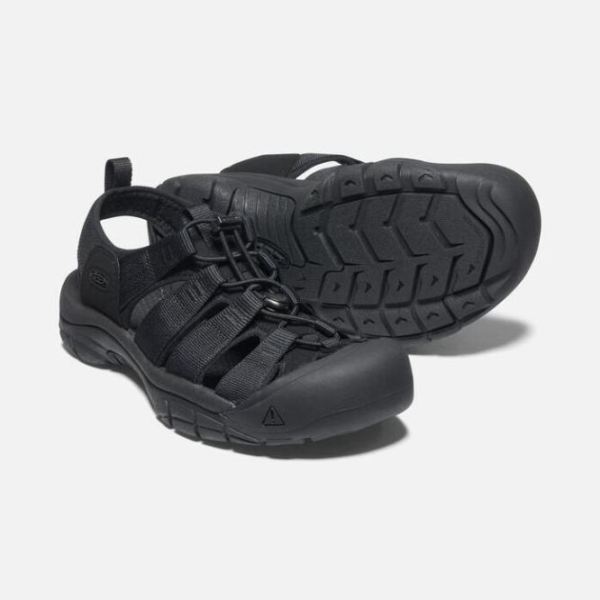 Keen Outlet Men's Newport H2-Triple Black