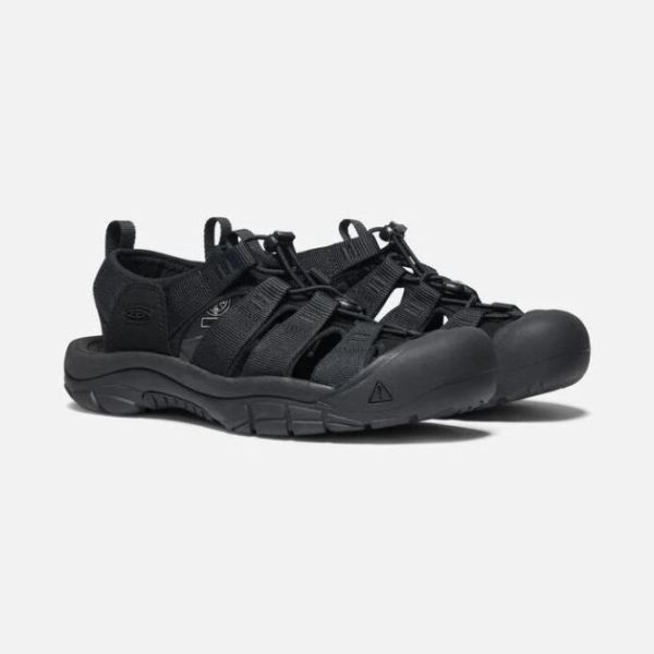 Keen Outlet Men's Newport H2-Triple Black - Click Image to Close