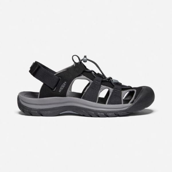 Keen Outlet Men's Rapids H2 Sandal-Black/Steel Grey