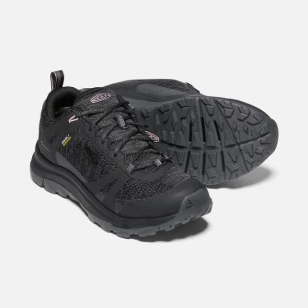 Keen Outlet Women's Terradora II Waterproof Shoe-Black/Magnet