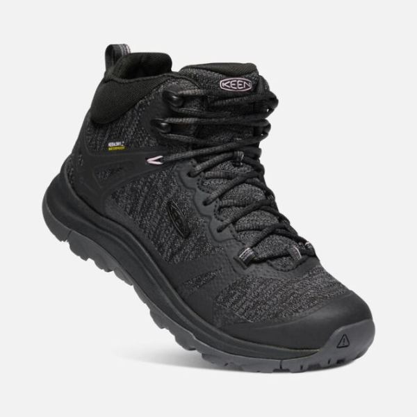 Keen Outlet Women's Terradora II Waterproof Boot-Black/Magnet