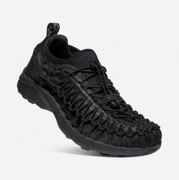 Keen Outlet Men's Uneek SNK Shoe-Black/Black